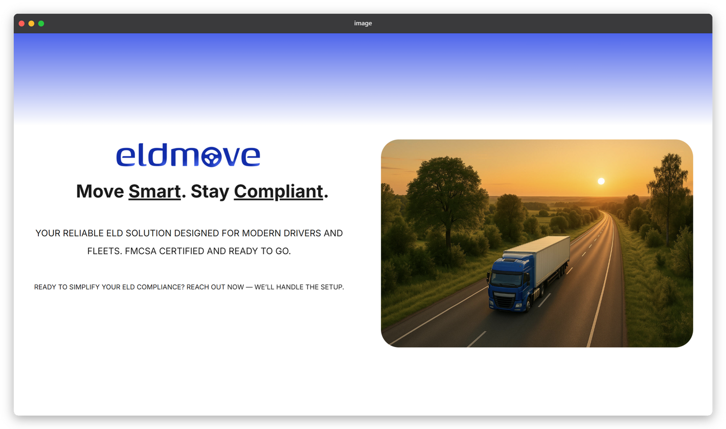 Fleet & Driver ELD Solution